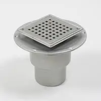 Blücher Square gulvafløb type 350 - Ø110 mm lodret | Begrænset antal
