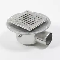 Blücher Square Boligafløb type 310 - Ø75 mm vandret | Lav pris