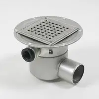 Blücher Square Boligafløb type 311 - Ø75 mm vandret, med sideindløb | Hurtig levering