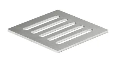 Unidrain Kvadrat Column rist, 12,9x12,9 cm - Passer til Kvadrat ramme på 15 x 15 cm - Bestil direkte