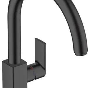 hansgrohe Vernis Shape M35 1-grebs køkkenarmatur 210, 1jet i mat sort | Nedsat pris