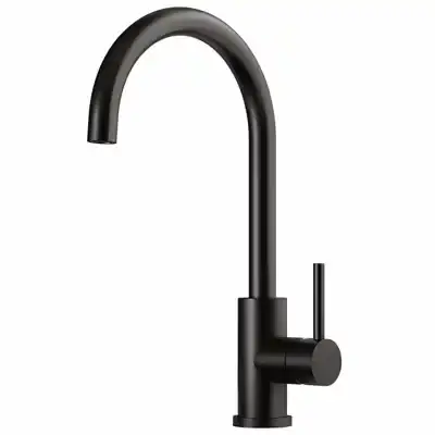 Eftertragtet - Lavabo Kubus 140 RS Round køkkenarmatur i PVD matsort