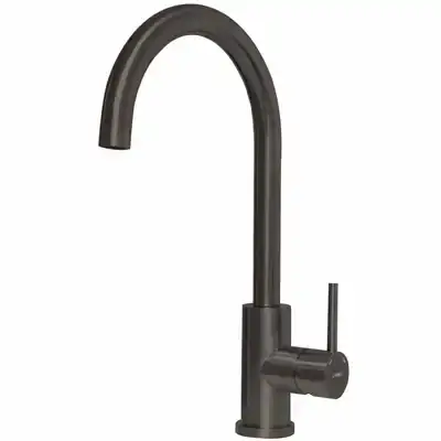 Bestil direkte | Lavabo Kubus 140 RS Round køkkenarmatur i PVD Dark Bronze