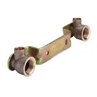 Viega Blok 15mm x 1/2 med flad bagplade - Kun denne uge