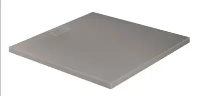 Skarp pris - Duravit Stonetto brusekar firkantet, DuraSolid Q 1200 x 1200mm. Grå