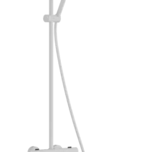 hansgrohe Pulsify S Puro Showerpipe 260 1jet med Ecostat Fine i mat hvid - Supergod pris