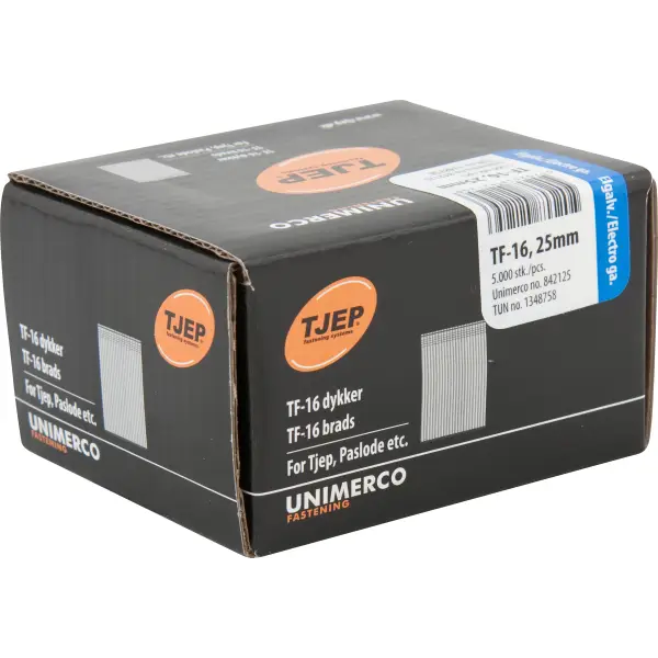 God pris - TJEP Dykker Tf16 - 1,6x25mm - 5000 stk/pk