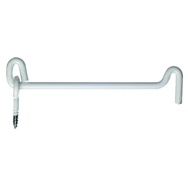 PN stormkrog pulverlakeret hvid - 260mm | Topkvalitet