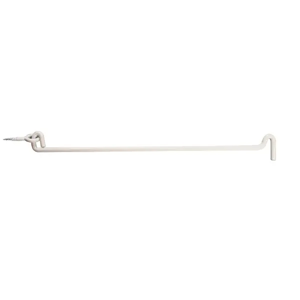 Tilbud - PN stormkrog pulverlakeret hvid - 312mm