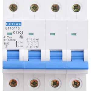 Eftertragtet - E-Line, Automatsikring, 4 modul, 13 A