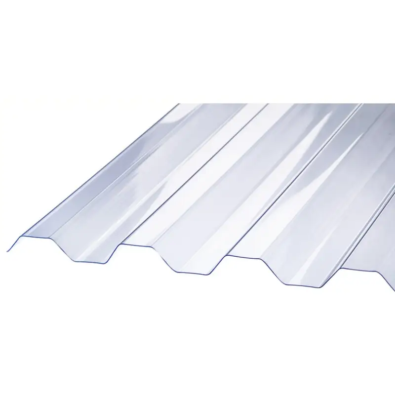 Direkte fra producenten | Rias Rodena, Trapezplade, 0,7x1115x2440 mm, glasklar