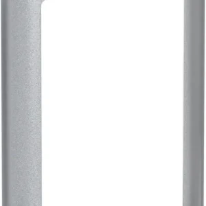 LK Fuga Softline 63, Ramme, 1½ modul, metalstål - Ny vare