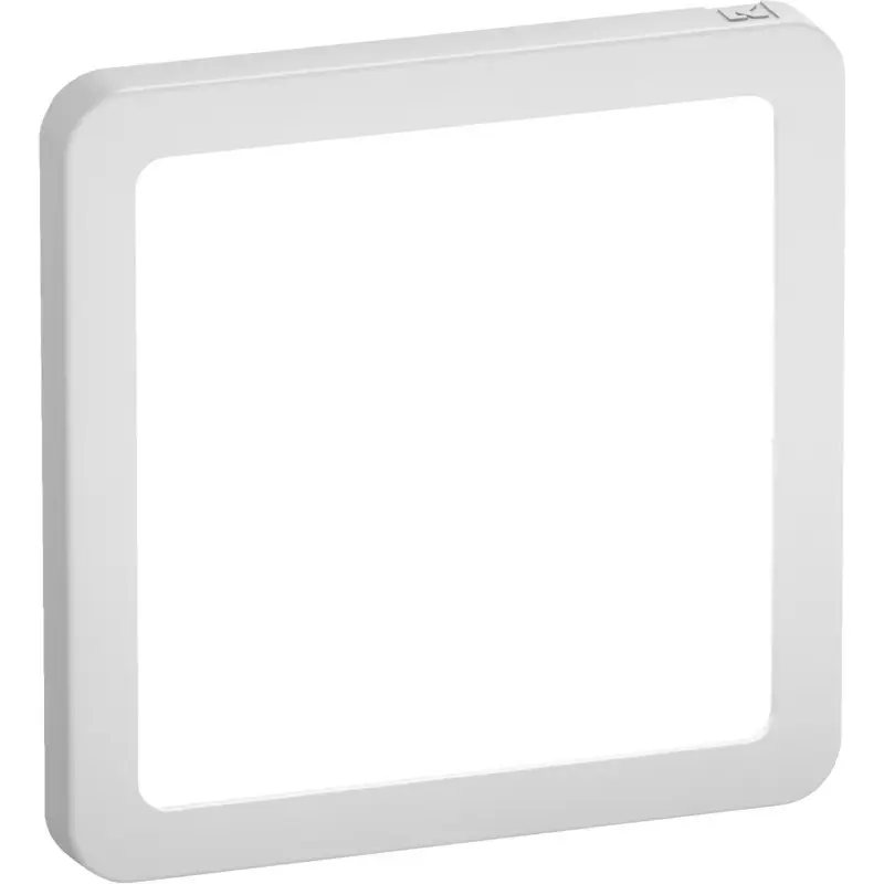 LK Fuga SLIM, Ramme, 1 modul, hvid | Skarp pris