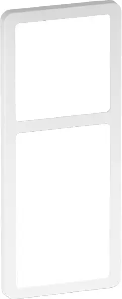 Favorit blandt kunder | LK Fuga SLIM, Ramme, 2½ modul, hvid