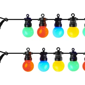 Sirius Lucas, Lyskæde m/farve, forlængersæt, 3 m, 10 LED | Næsten udsolgt