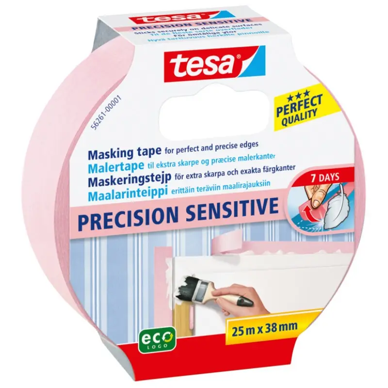 Tesa, Malertape, Precision Sensitive, 38 mm x 25 m - Bestil nu