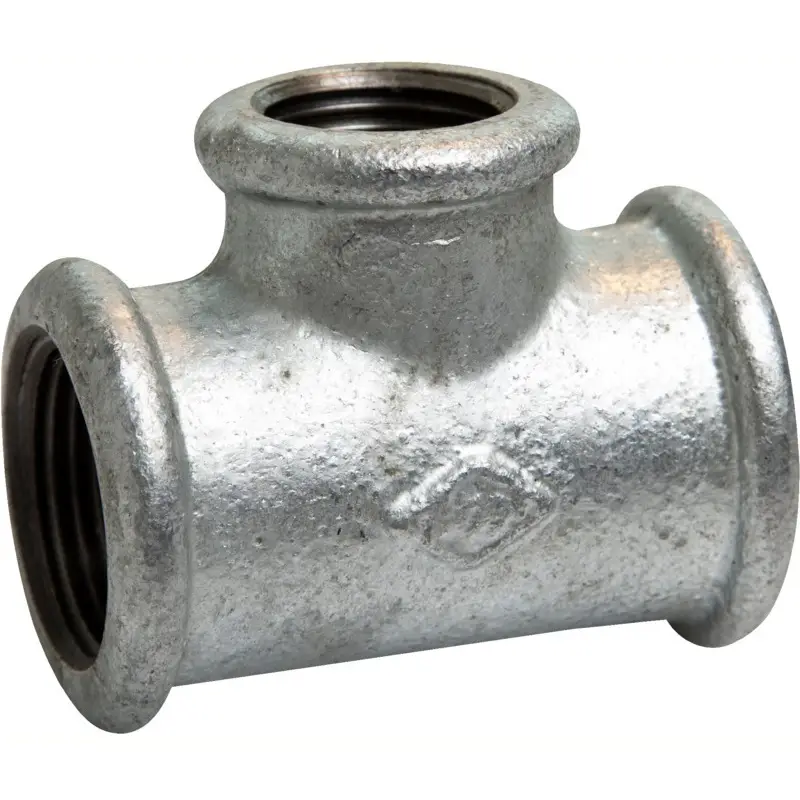 T-stykke, galvaniseret, Ø: 3/4” | Toppris