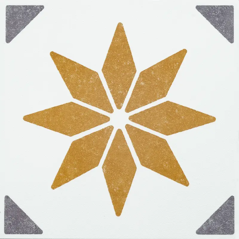 D-C-Fix, Selvklæbende vægflise, Alia Gold, 15,25x15,25 cm, 6 stk. - Meget populær