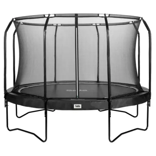 Salta, Trampolin m/sikkerhedsnet, Premium Black Edition, Ø427 cm | Lav pris