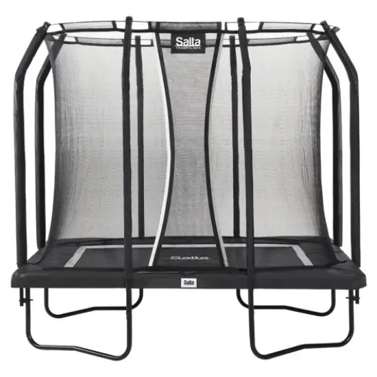 Netop ankommet | Salta, Trampolin m/sikkerhedsnet, Premium Black Edition, 305x214 cm