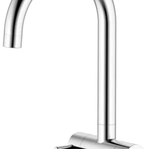 Mest solgt - Geyser, Køkkenarmatur, Twin, krom, 9 L/min