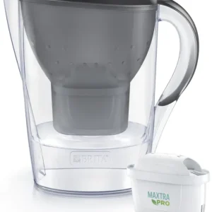 Nem betaling - Brita, Vandfilterkande, Marella Graphite, grå, 2,4 L
