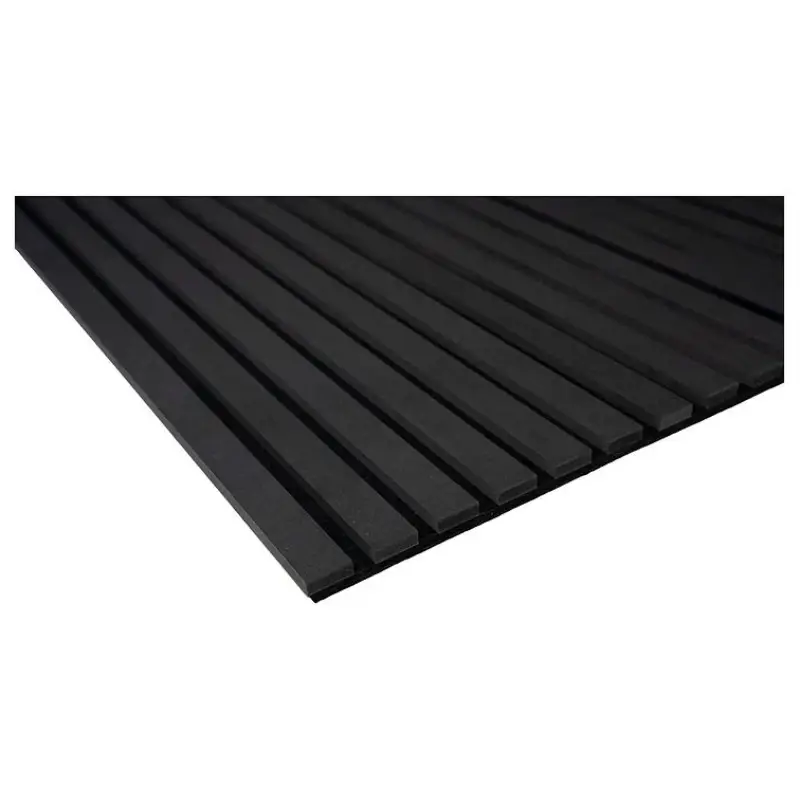 Ekstra rabat - Fjordwall, Akustikpanel, MDF, sort, 18x600x2400 mm