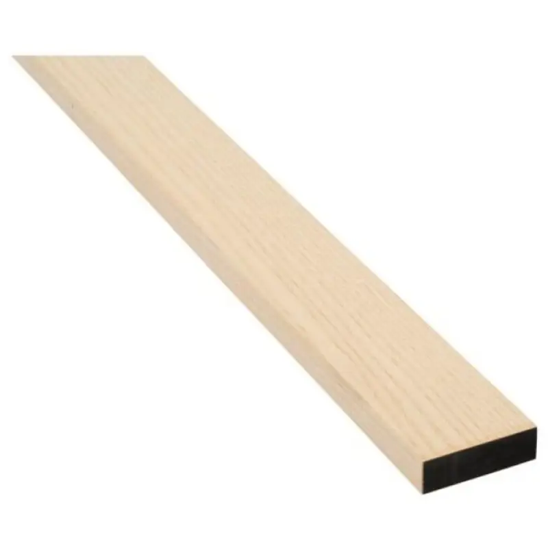 Fabrikspris - Fjordwall, Afslutningsliste, ask, sort kerne, 19x65x2400 mm