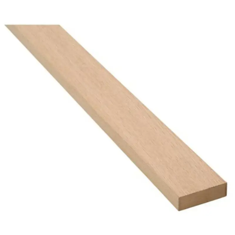 Fjordwall, Afslutningsliste, eg, brun kerne, 19x65x2400 mm - Næsten udsolgt