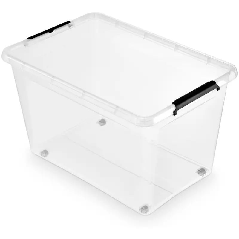 Sikker betaling - Opbevaringskasse m/hjul, SimpleStore, 60 L