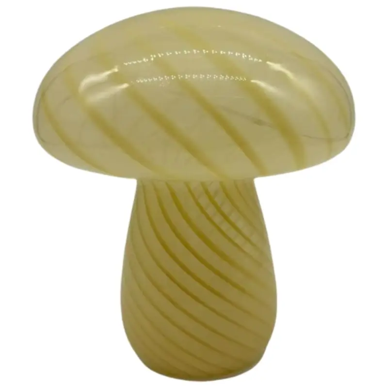 Bordlampe, gul, Ø15 cm - Tilbud