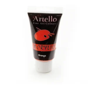 Artello, Akrylmaling, Orange, 75 ml - Kundernes favorit