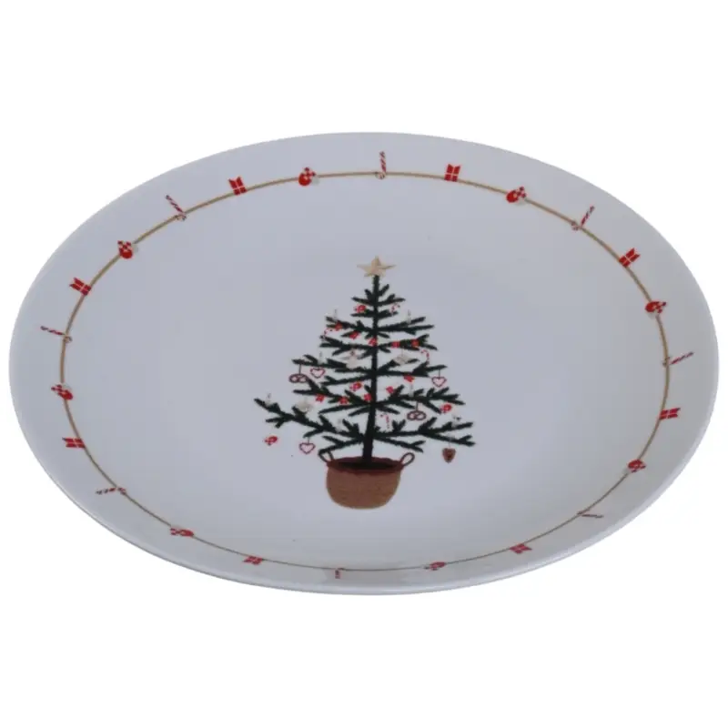 Jule-frokosttallerken, Ø20,5 cm - Ny vare
