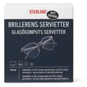 Mest solgt | Sterling, Brillerens servietter, 50 stk.