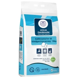 Aqua Danmark, Saltkrystaller, 15 kg - Prisnedsættelse