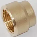 Spar ekstra - Formmuffe messing 1/2×3/8″.