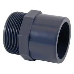 PVC gevindnippel 32 mm x 3/4″ | Superpris
