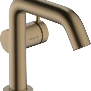Spar ekstra - hansgrohe Tecturis S 1-grebs håndvaskarmatur 130mm tud t/hv m/push-open børstet bronze