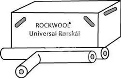 Rørskål universal med tape 42X50/ 1 m PK/ 6 m - Eftertragtet