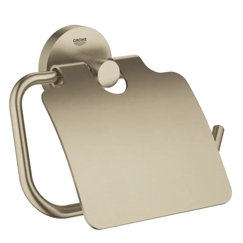 GROHE Essentials toiletrulleholder med låg cool sunrise - Toppris