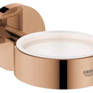 Direkte fra producenten | GROHE Essentials holder til glas og sæbedispenser warm sunset