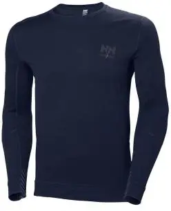 Fabrikspris | Hh workwear lifa merino uld undertrøje med lange ærmer 75106 navy s