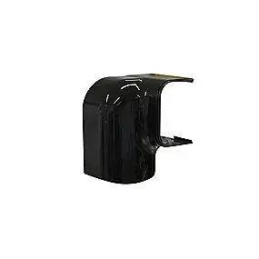 Fordelagtig pris | T75-S bøjning højre rotation 78x58 mm, Sort RAL 9005, 90 gr.