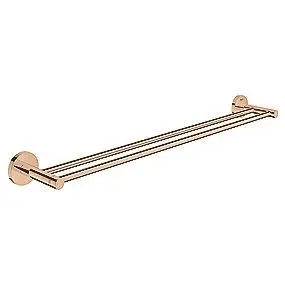 GROHE Essentials Dobbelt håndklædestang 600mm - Poleret Warm Sunset (Udgået - se alternative produkter) - Stærkt tilbud